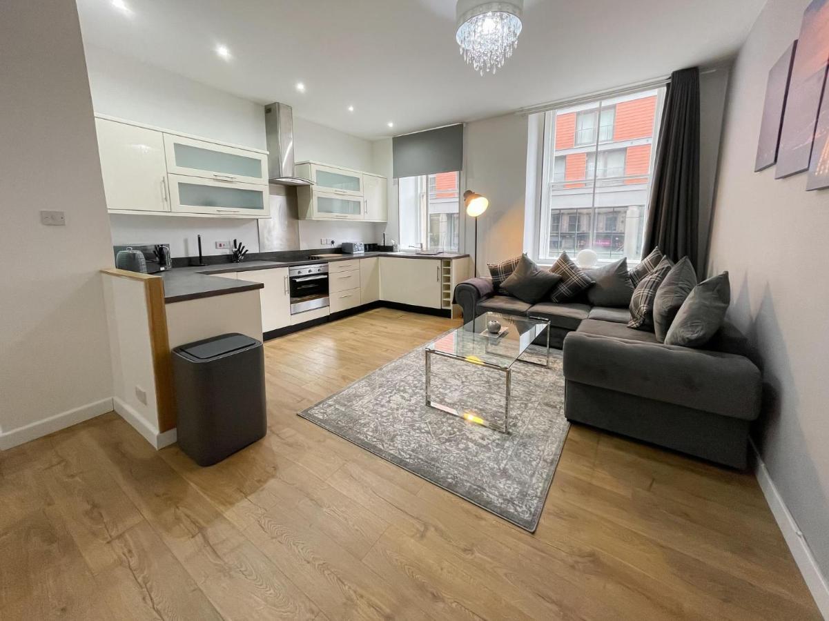 Exquisite 2Br Flat Near Central Train Station Glasgow Exteriör bild